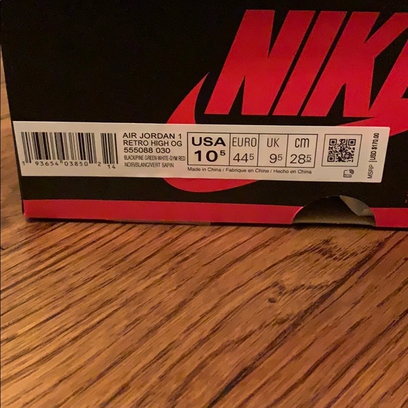 Air Jordan 1 Retro High OG ‘Pine Green 2.0’